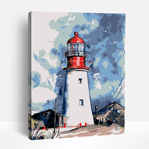 Lonely Lighthouse | Paint By Numbers