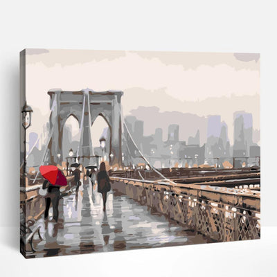 Walk on Brooklyn Bridge | Paint By Numbers