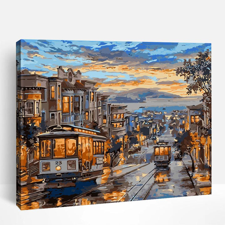 San Francisco Night | Paint By Numbers