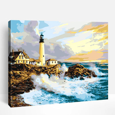 Lighthouse View | Paint By Numbers