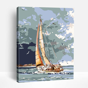 Sailing Boats | Paint By Numbers