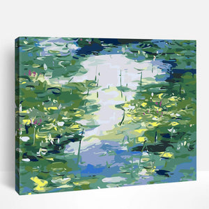 Scenic Pond | Paint By Numbers