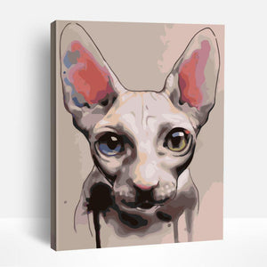 Sphynx Gaze | Paint By Numbers