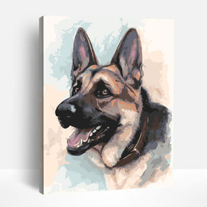 German Shepherd | Paint By Numbers