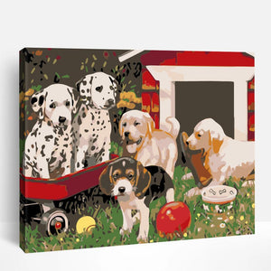 Dogs & Puppies | Paint By Numbers