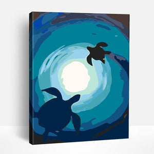 Whimsical Turtle | Paint By Numbers