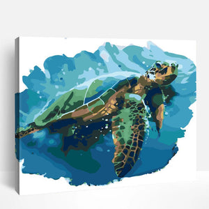 Majestic Turtle | Paint By Numbers