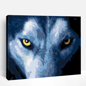 Wolf's Stare | Paint By Numbers