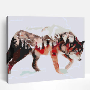 Wilderness Wolf | Paint By Numbers