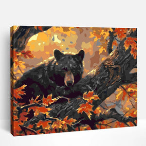 Wild Grizzly Bear | Paint By Numbers