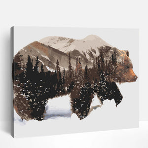 Forest Bear | Paint By Numbers