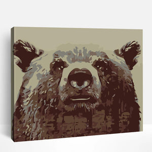 Bear Close-up | Paint By Numbers