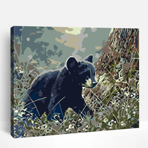 Bear in the Wilderness | Paint By Numbers