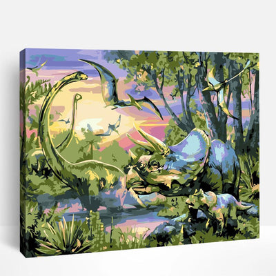 Dinosaurs Wonderland | Paint By Numbers