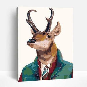 Doe with Suits | Paint By Numbers