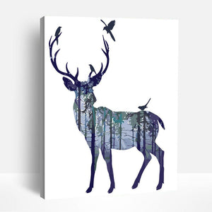 Forest Moose | Paint By Numbers