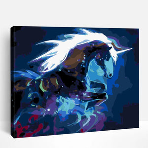 Mystical Night Unicorn | Paint By Numbers