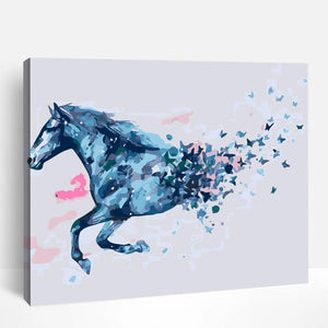 Abstract Stallion | Paint By Numbers