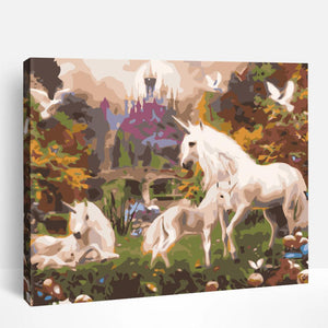 Mystic Unicorn Land | Paint By Numbers