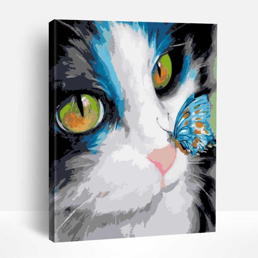 Cat Paint By Numbers – Diamondpaintingpro