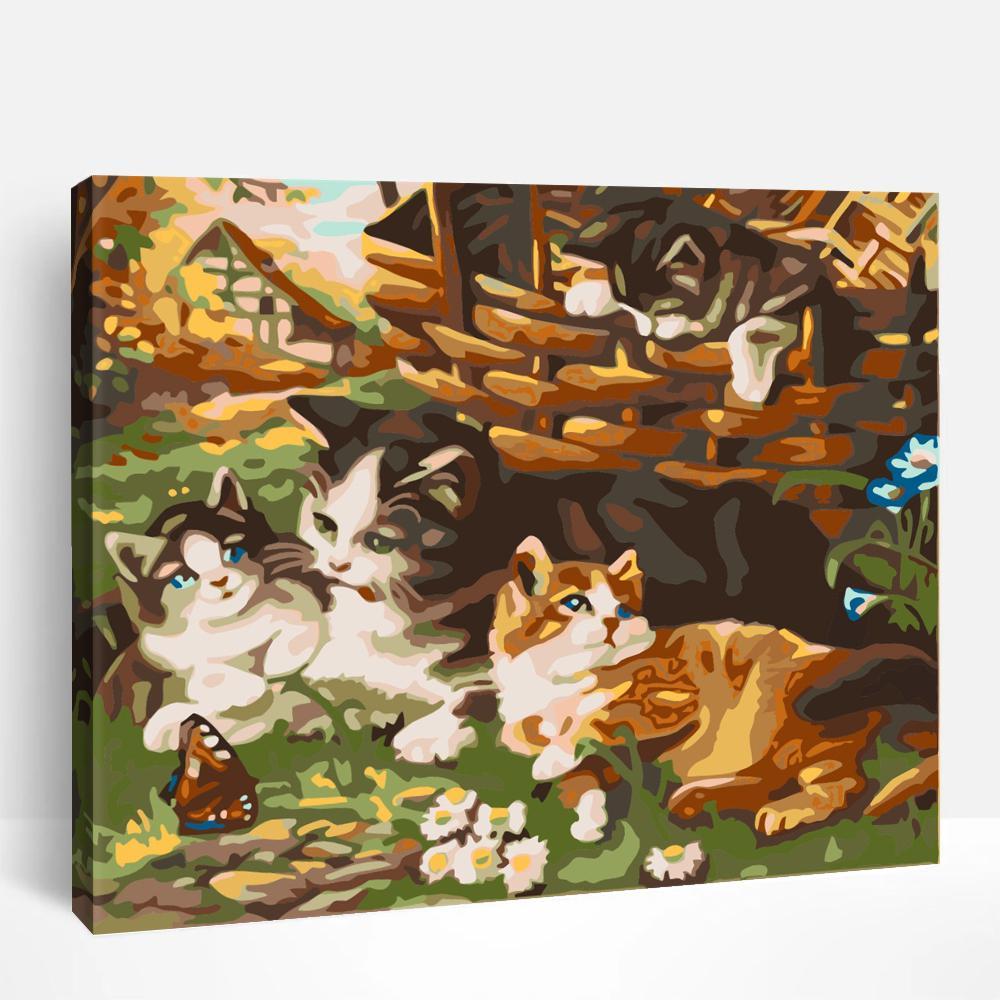 Cats & Kitties | Paint By Numbers