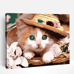 Cat in a Hat | Paint By Numbers