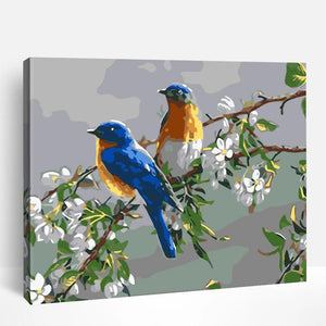 Blue Birds | Paint By Numbers