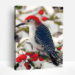 Woodpecker Bird | Paint By Numbers