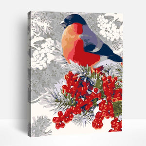 Bullfinch Bird | Paint By Numbers