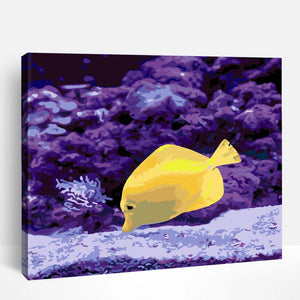 Yellow Fish | Paint By Numbers