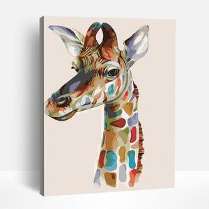 Gentle Giraffe | Paint By Numbers