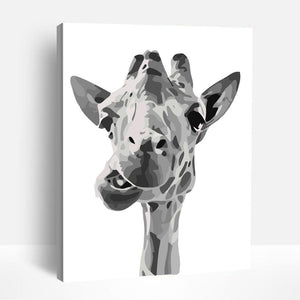 Playful Giraffe | Paint By Numbers