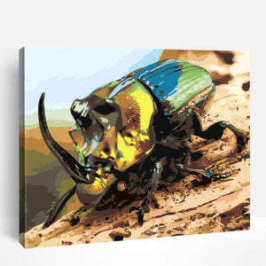 Hercules Beetle | Paint By Numbers