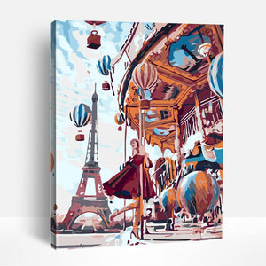 Paris and Carnival Rides | Paint By Numbers