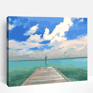 Calm Jetty Walk | Paint By Numbers