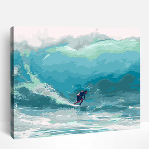 Surfer's Paradise | Paint By Numbers