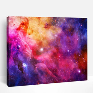 Colorful Cosmic Night | Paint By Numbers