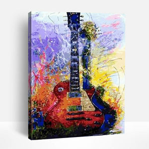 Artistic Guitar | Paint By Numbers