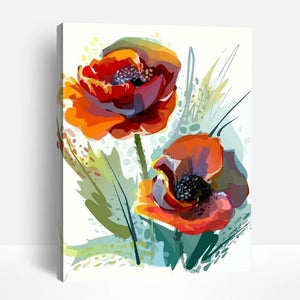 Vivid Flowers | Paint By Numbers