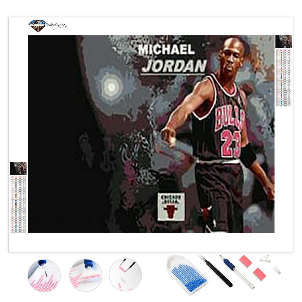 Michael Jordan Icon | Diamond Painting