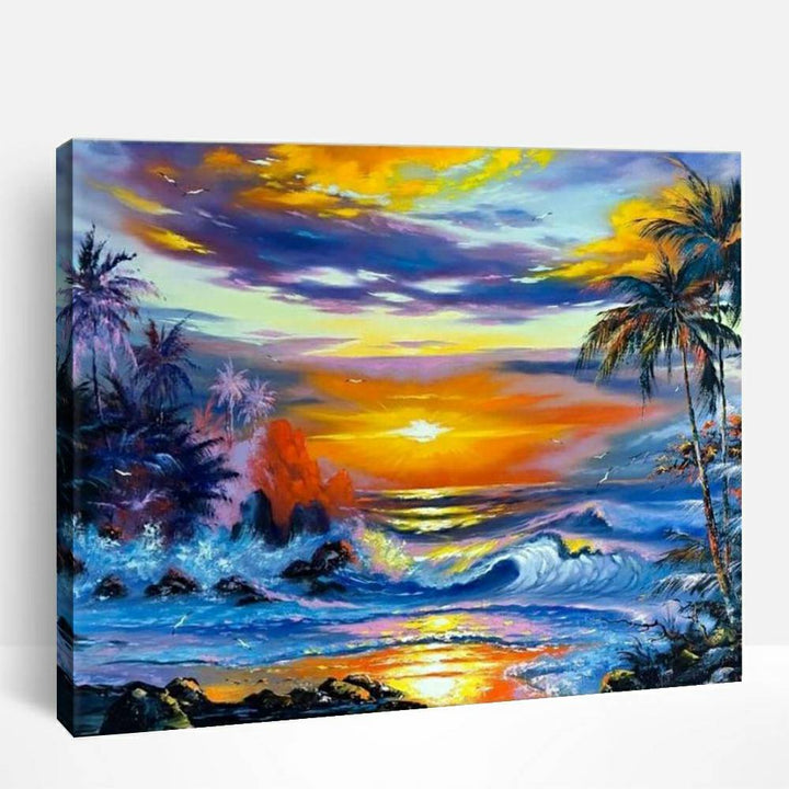 Hawaii Sunset | Paint By Numbers