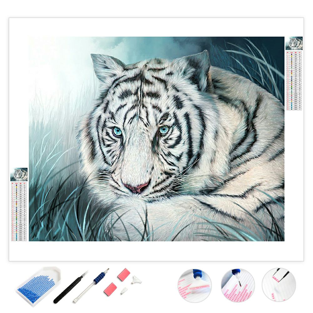 White tiger | Diamond Painting