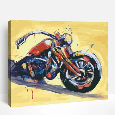 Motorbike | Paint By Numbers