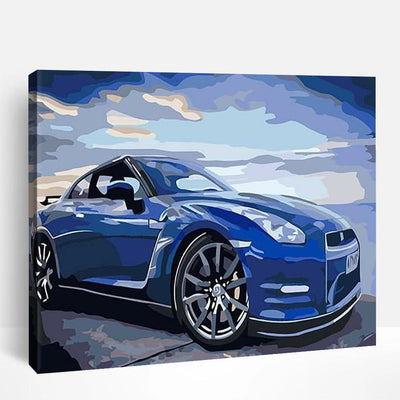 Nissan GTR | Paint By Numbers