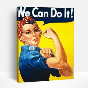 We Can Do It | Paint By Numbers